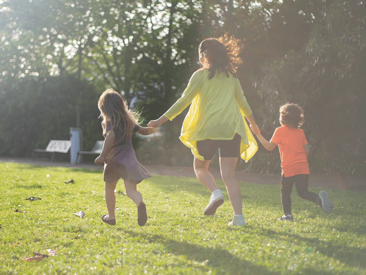 10 tips til at motivere dine børn til at løbe en tur med dig